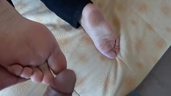 I put my cock in her mouth great blowjob and handjob cumshot on ass