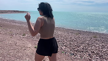 Compilation of public peeng in nature showing pads pov free