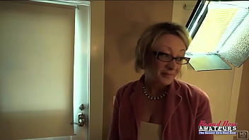 Sexy blonde primrose masturbates and sucks a cock to get banged and jizzed