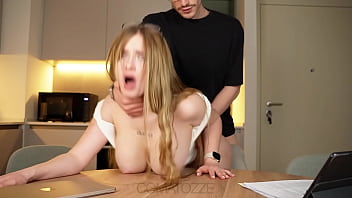 Big tit secretary failed at her job