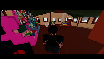 Jon cogido por sus amigas fraylin03115 y alidan2202 en roblox studio despues de jugar tongue battles