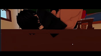 Jon cogido por sus amigas fraylin03115 y alidan2202 en roblox studio despues de jugar tongue battles