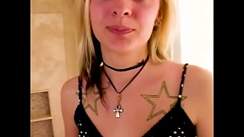 Faye runaway cute 19 yo tattoed cutie big dick pov blowjob and cum facial