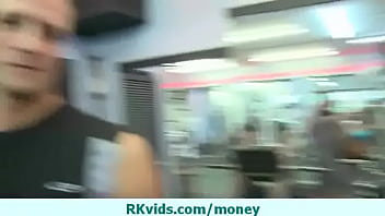 Busty amateur listens to the money talk 25