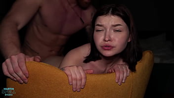 This brunette with a bob hairstyle had good intense sex