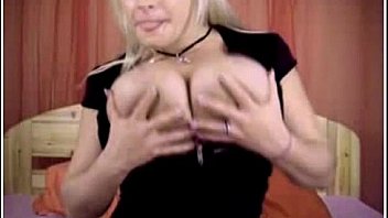 Busty Blonde Webcam Girl thumbnail