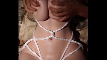 Use a sexy yeloly torso doll in intimacy