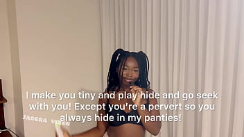 Tiny perverts love hiding in my panties