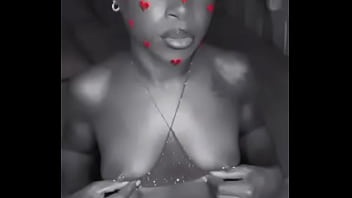 Two nice lil breast fi yuh cum pan theng lick it up