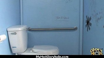 Gloryhole secrets ebony sucking off strangers pov 26
