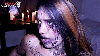 Halloween por trás das câmeras bastidores quentes