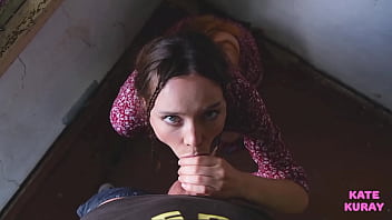 Kate kuray sucked a stranger for food