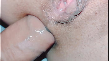 Amateur anal porno with skinny milf wife