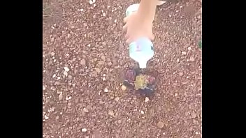 Lucas pissing off in rezende ex girlfriend gift and putting fire