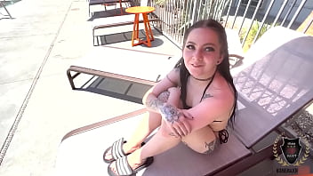 Pale petite lily thot got her womb pounded & creampied by rome major