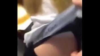 College student gets a nasty thong wedgie in class College student gets a nasty thong wedgie in class