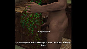 Fantasy slut fern fucks jarl and others inside of town keep