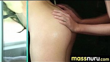 Japanese masseuse gives a full service massage 10