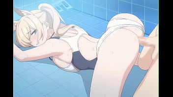 Kanna blue archive big ass fucked