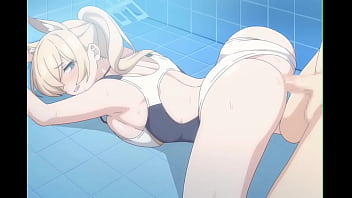 Kanna blue archive big ass fucked