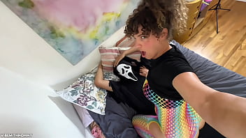 Unwelcome guest jerking off kaught