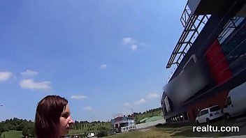 Ravishing czech sweetie is seduced in the supermarket and nailed in pov