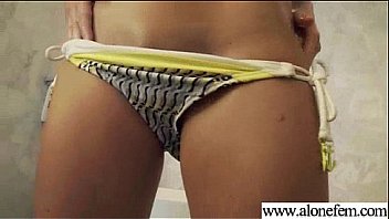 Alone horny girl love sex toys for masturbation clip 03