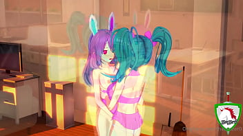 Mystic & cottontailva english dubbed hentai animation