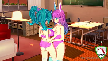 Mystic & cottontailva english dubbed hentai animation