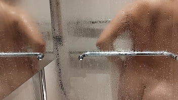 Babe in shower