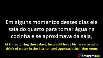 O padrasto oferecia ao seu melhor amigo pra meter na sua doce enteada