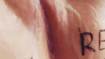 Asmr whore wet dripping pussy fingering orgasm