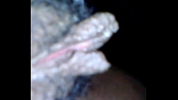 Outdoor ebony creampie