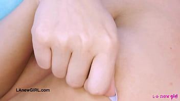 Aspiring teen model naked close up