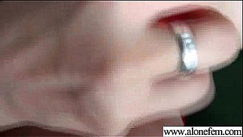 Nasty hot girl insert sex toys in holes to masturbate video 21