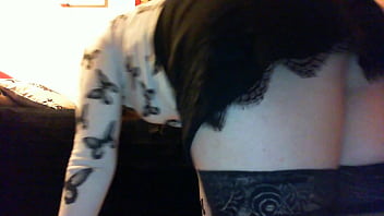 Nicoletta's solo exploration of mouth soap fetish in her private room