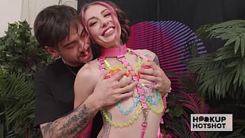 Tiny rave girl brenna mckenna wants more rough sex from nade nasty