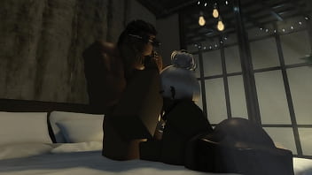 Roblox thug pounds a ebony baddie
