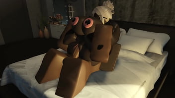 Roblox thug pounds a ebony baddie