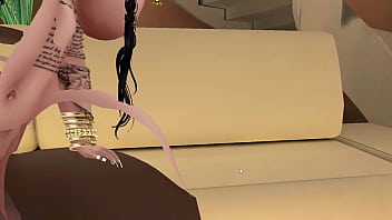 Puta dando forte pra todo mundo no imvu