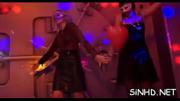 Delightsome twats gratifying with naughty sweethearts