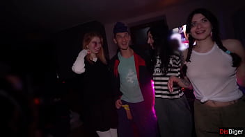 Real party amateur teens host orgy hard fast fuck cum in mouth