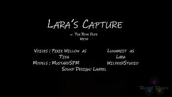 Tomb raider's lara croft being seduced