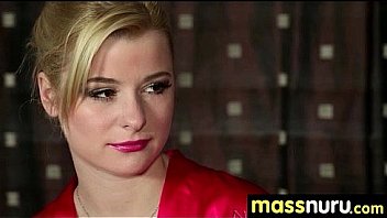 Nuru massage ends with a hot shower fuck 7