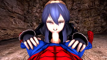 Lucina and spiderman make love to eachother princess x superhero love