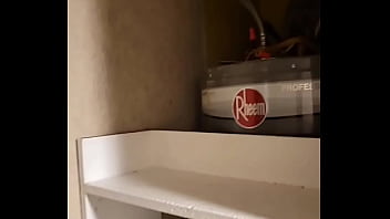 Stuck my phone up there and finally caught a glimpse of the wall creature