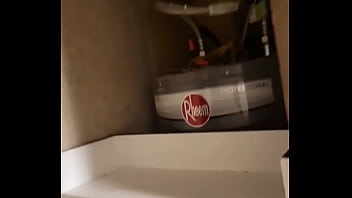 Stuck my phone up there and finally caught a glimpse of the wall creature