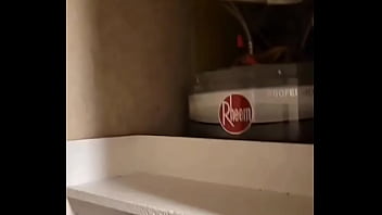 Stuck my phone up there and finally caught a glimpse of the wall creature