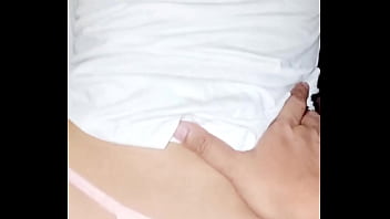 From behind with a panty vibrator