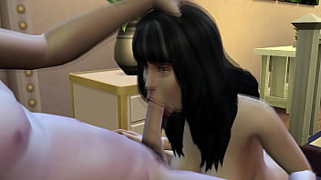 Fucked the chick's big ass while studying